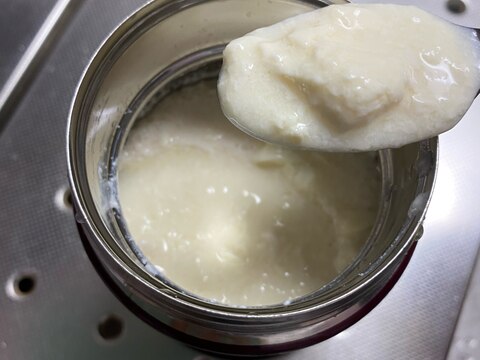スープジャーで❣️簡単手作りほぼ豆乳ヨーグルト